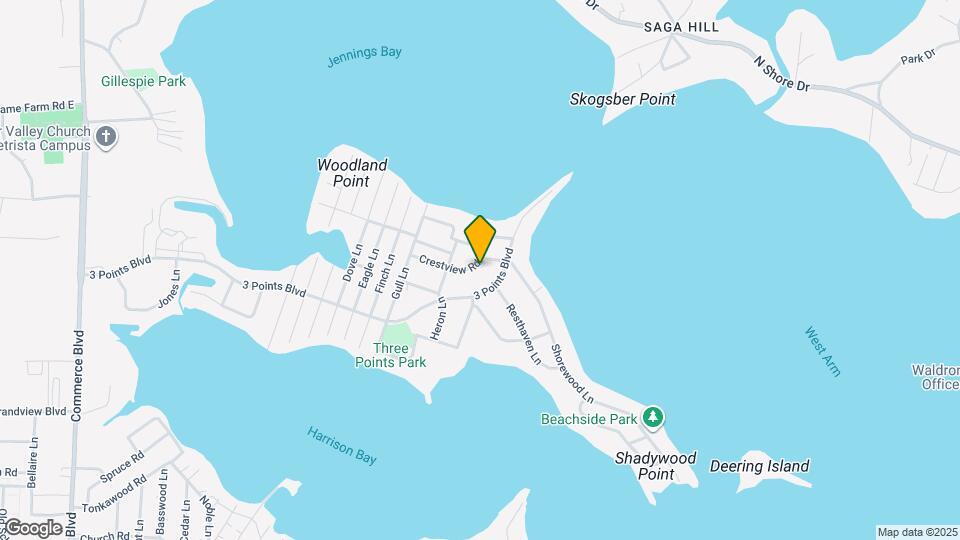 4933 Crestview Rd Mapa y Detalles de la Ubicación