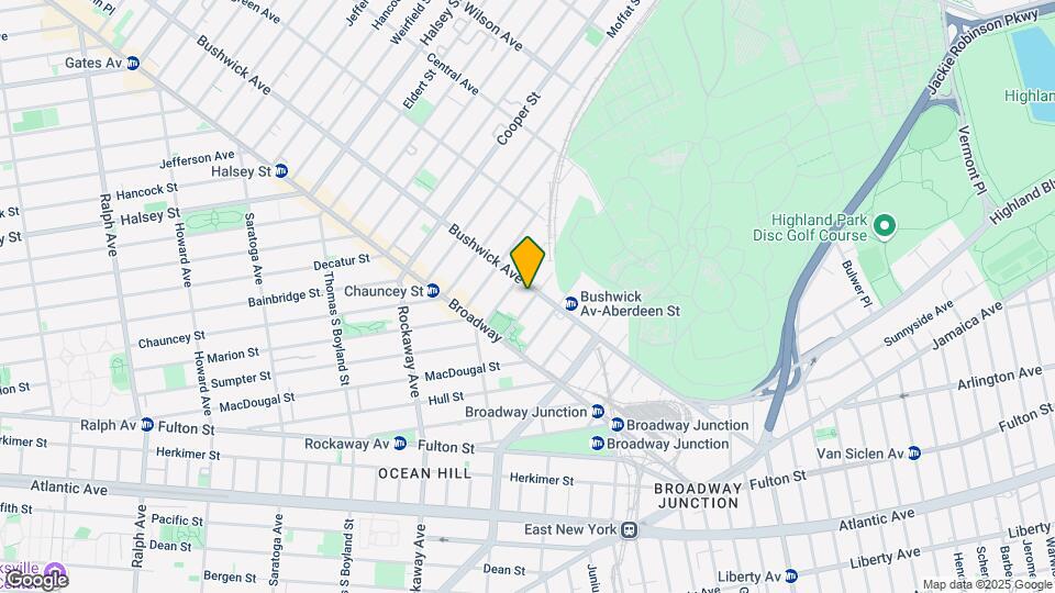 1500 Bushwick Ave Map and Location Details