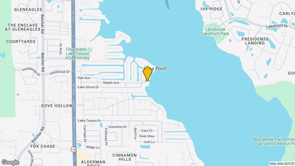 115 Lake Shore Dr E Map and Location Details