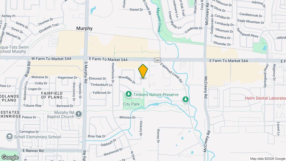 208 Timber Ridge Dr Map and Location Details