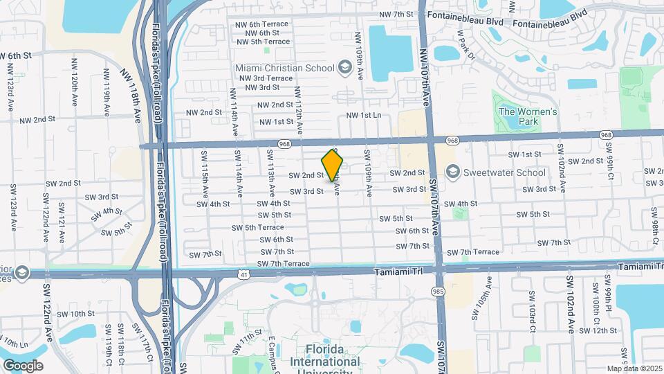 11007 SW 3rd St Map and Location Details