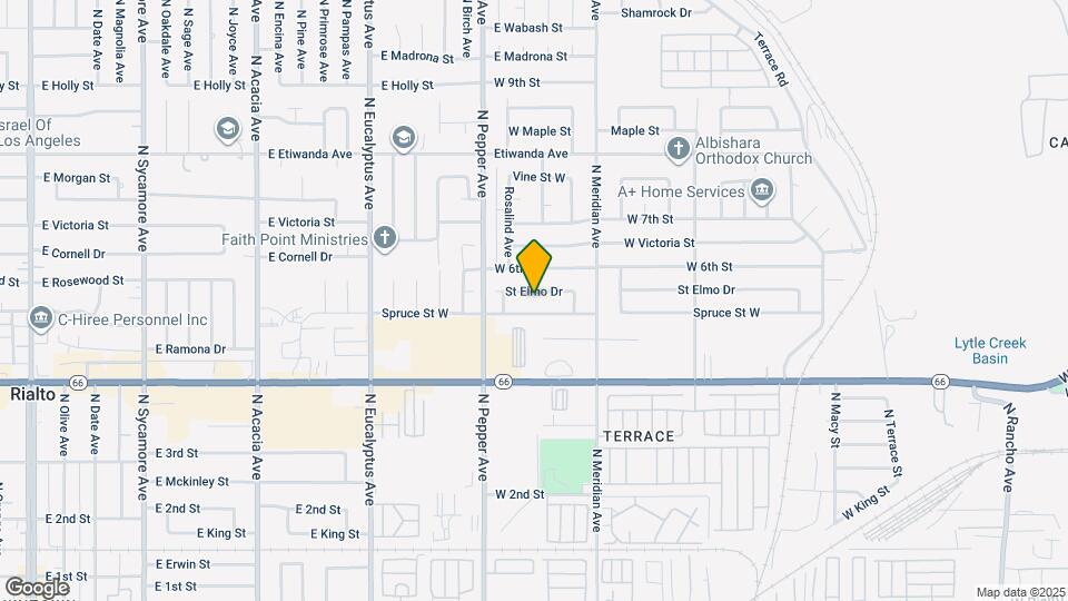 2815 St Elmo Dr Map and Location Details