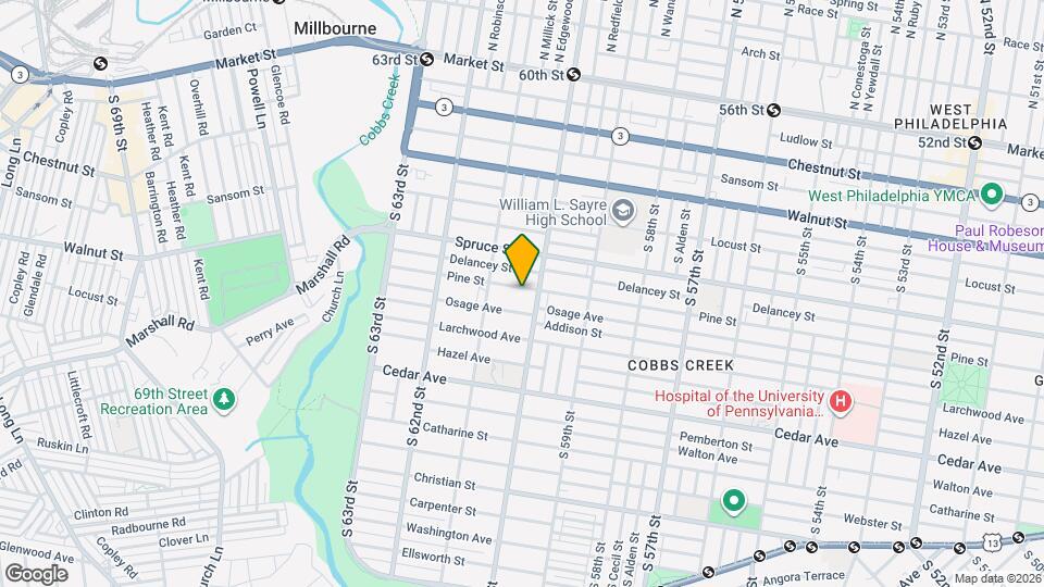 6012 Pine St Mapa y Detalles de la Ubicación