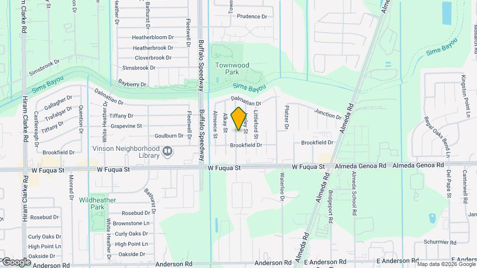 14515 Alrover St Map and Location Details