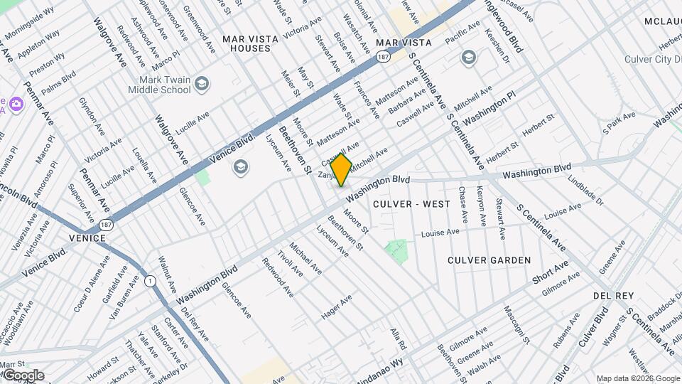 3988 Moore St Map and Location Details