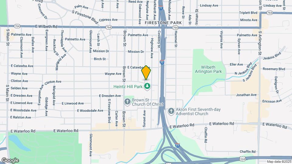 1699 Sunset Ave Map and Location Details