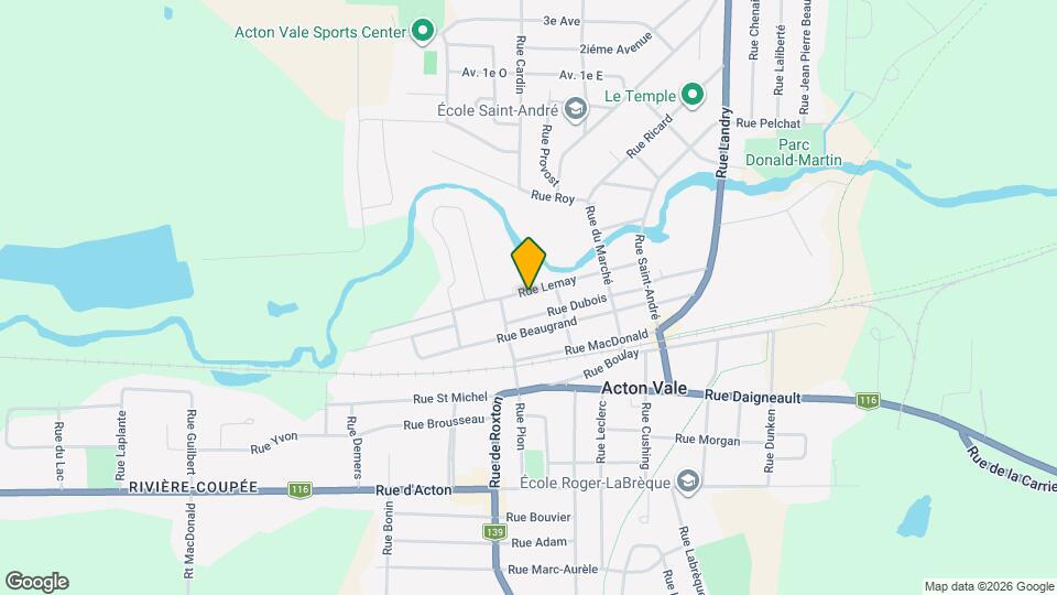 1237 Lemay Rue Map and Location Details