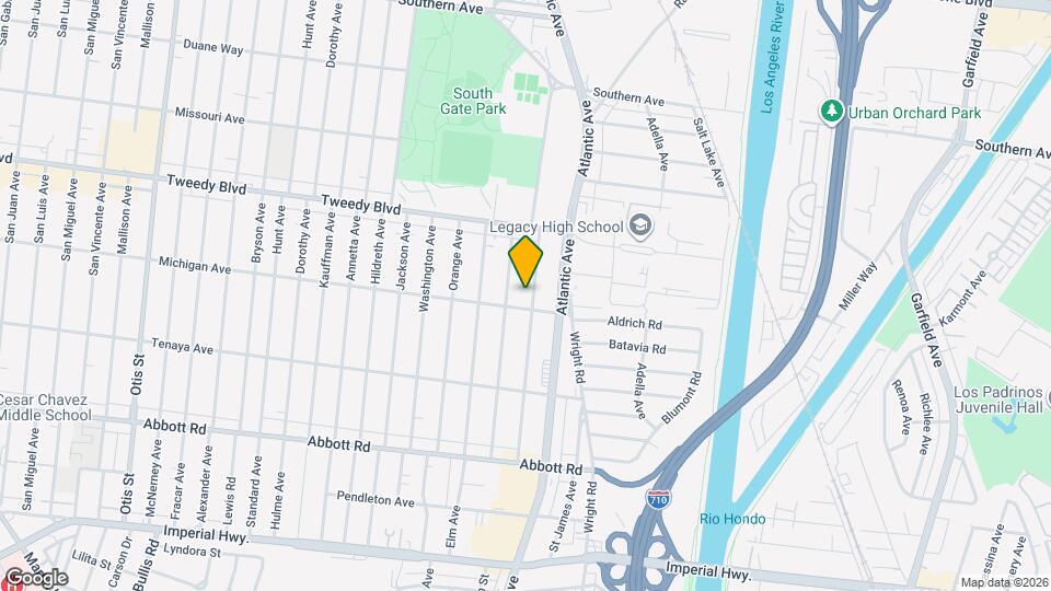 10125 Pinehurst Ave Map and Location Details