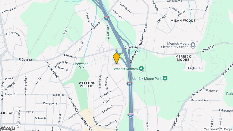 Hardee Street Apartments Rntl Map and Location Details