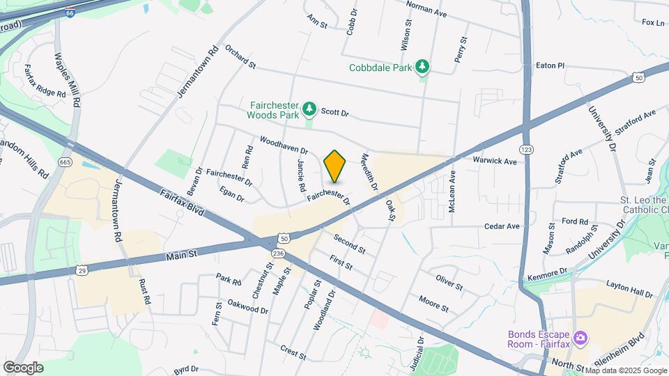 10830 Fairchester Dr Map and Location Details