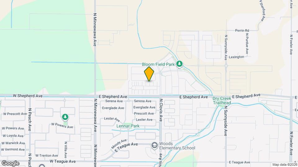 2046 N Hammel Ln Mapa y Detalles de la Ubicación