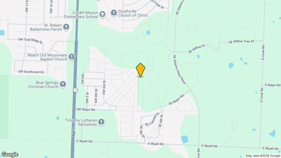 4737 SE 5th St Map and Location Details