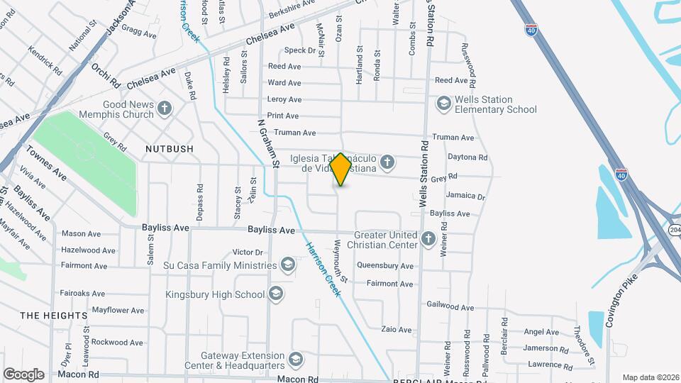 1464 Weymouth St Map and Location Details