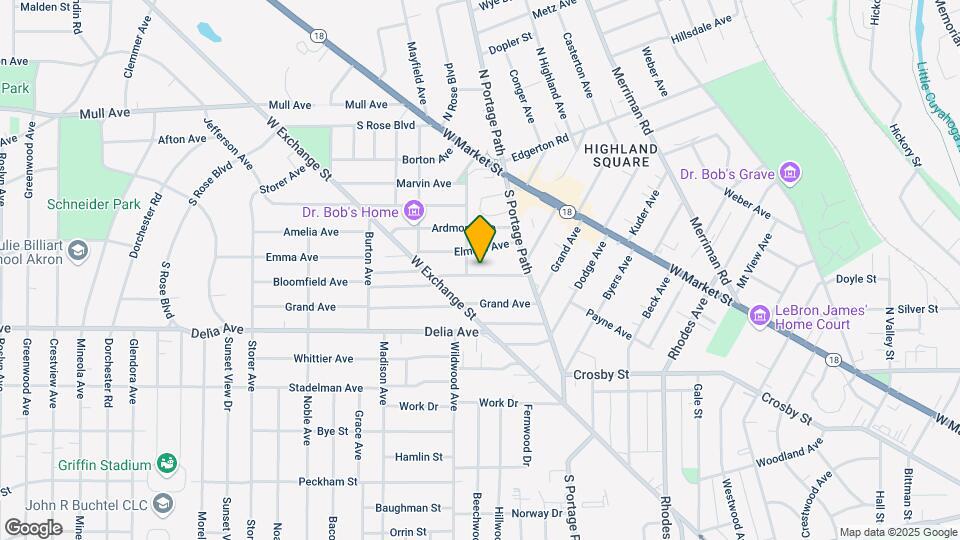839 Bloomfield Ave Map and Location Details