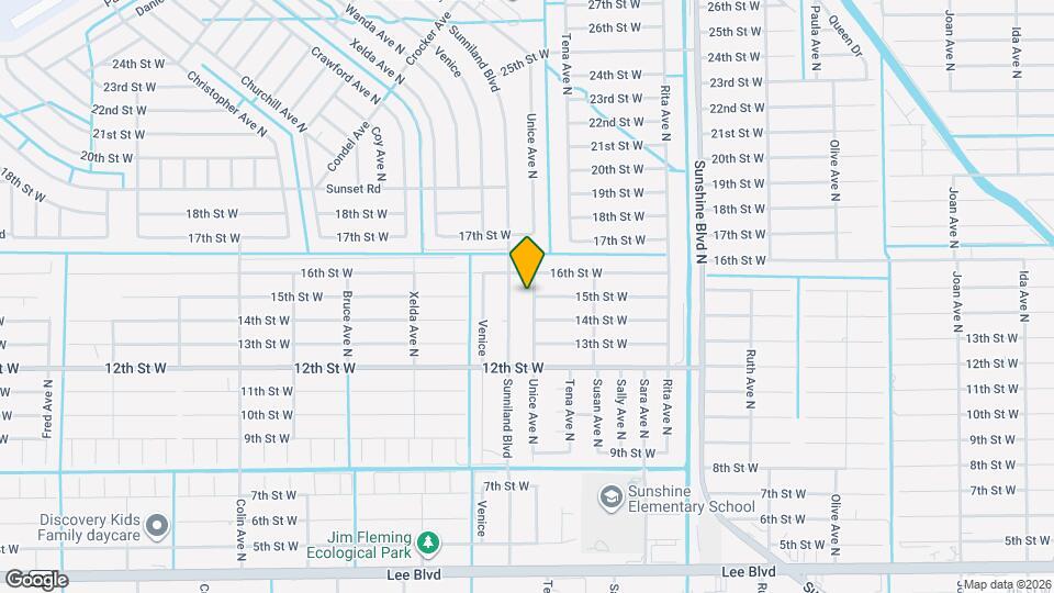 1405 Unice Ave N Map and Location Details
