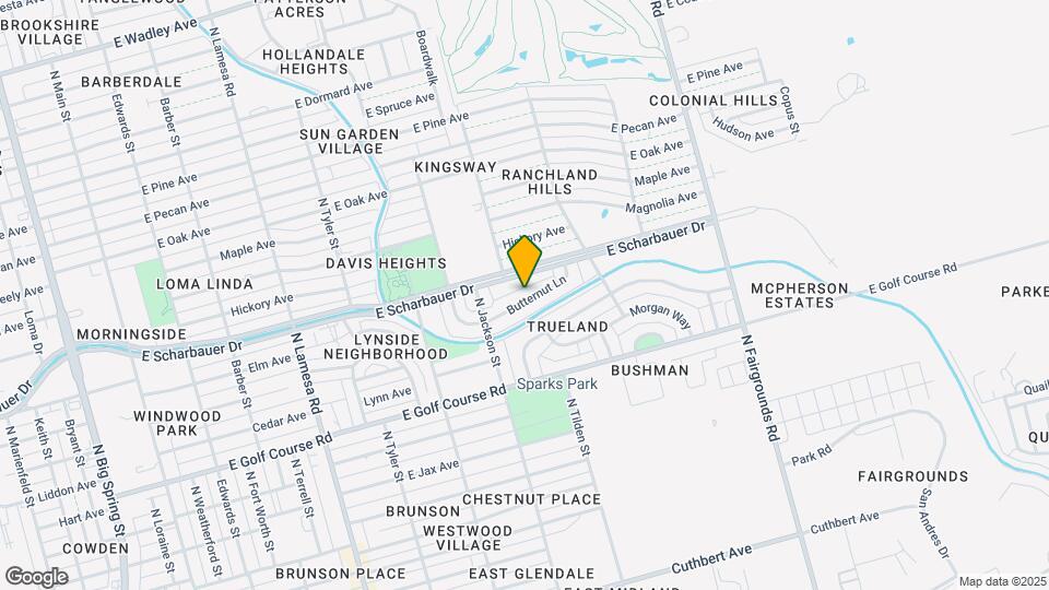 1607 Butternut Ln Map and Location Details