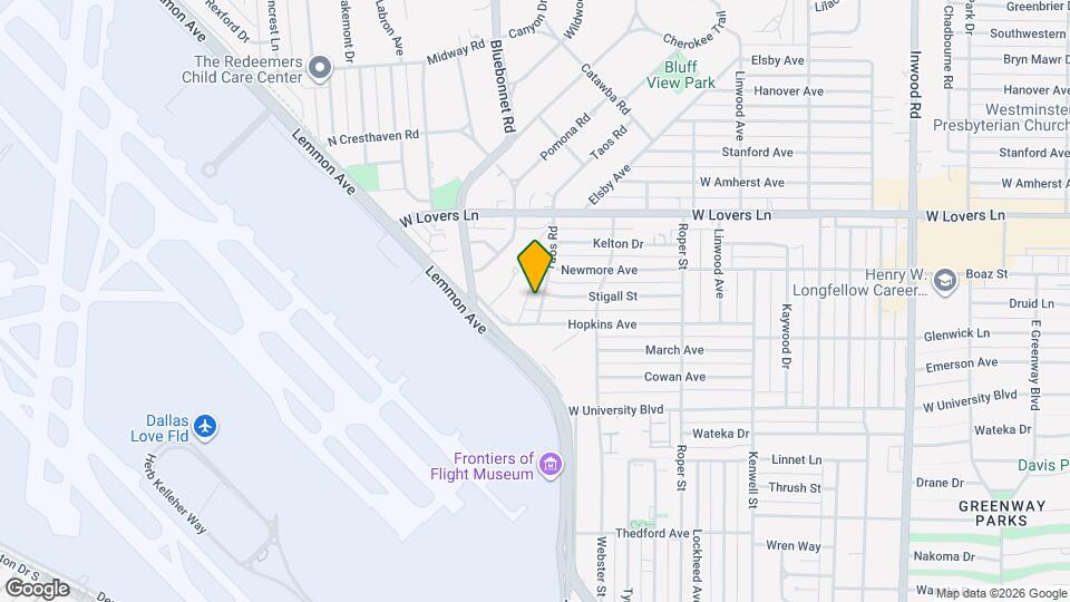 7519 Taos Rd Map and Location Details