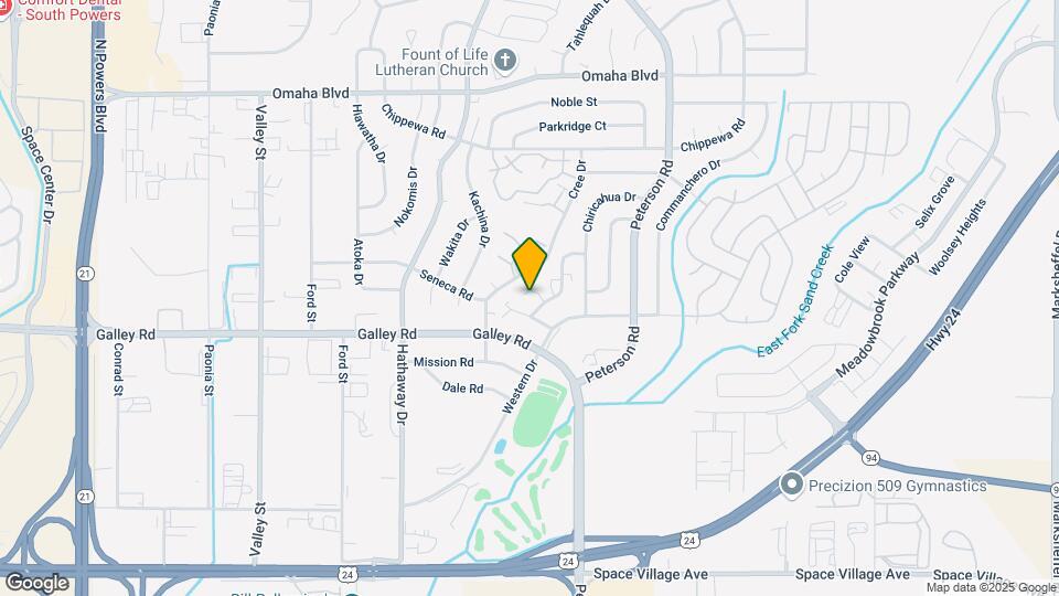 1060 Chiricahua Dr Map and Location Details