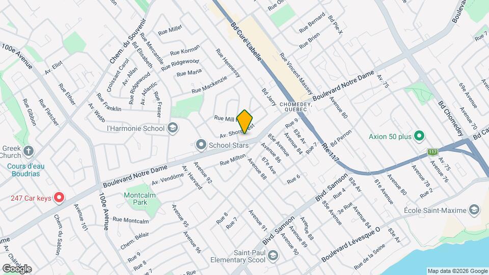 4081 Notre-Dame Boul Map and Location Details