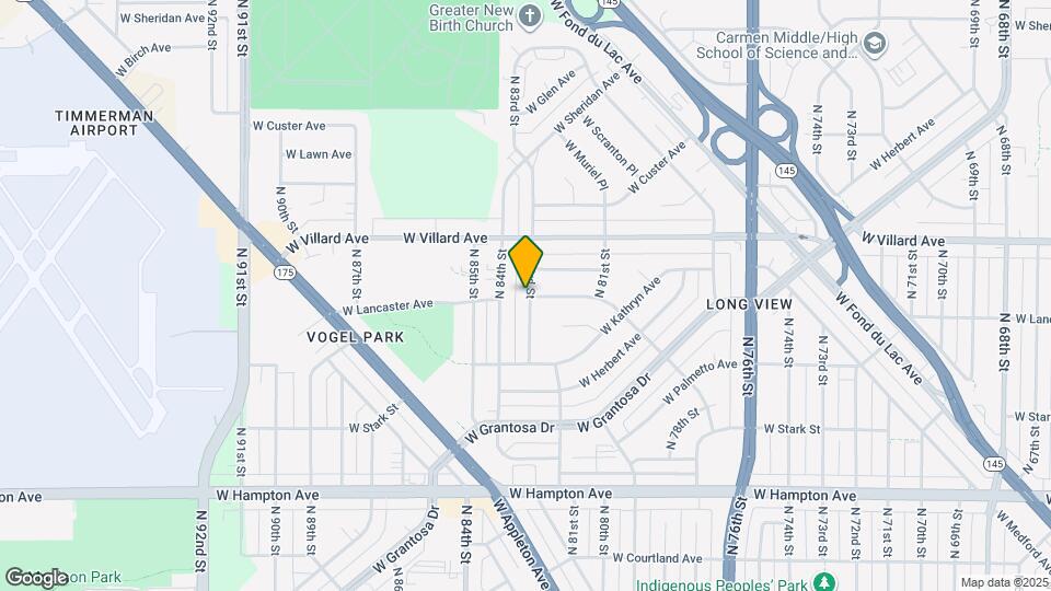 5101 N 83rd St Map and Location Details