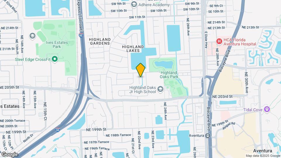 20535 NE 22nd Ct Map and Location Details
