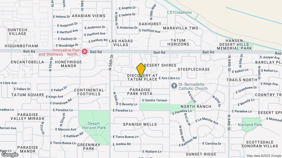 5704 E Aire Libre Ave, Unit 1001 Mapa y Detalles de la Ubicación