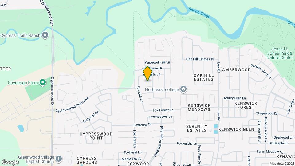 7218 Fox Cub Ln Map and Location Details