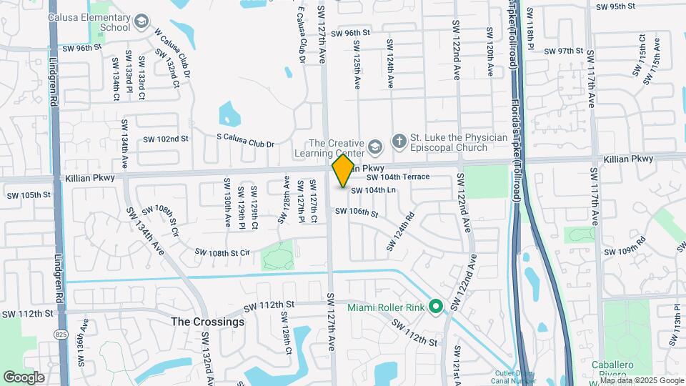 10440 SW 126th Ave Map and Location Details