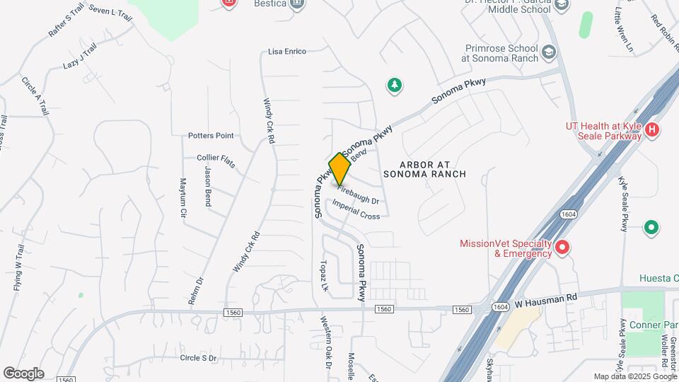 8926 Firebaugh Dr Map and Location Details