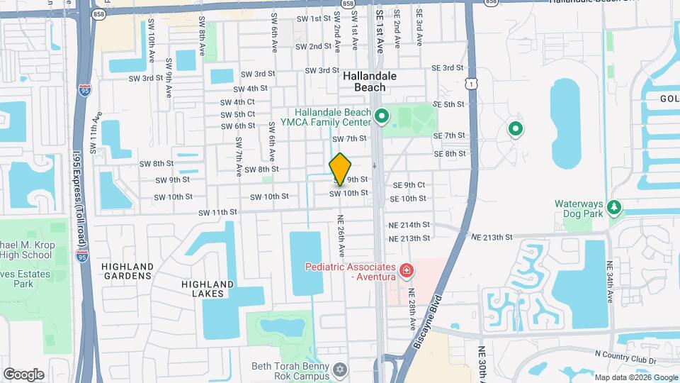 910 SW 2nd Ave Map and Location Details