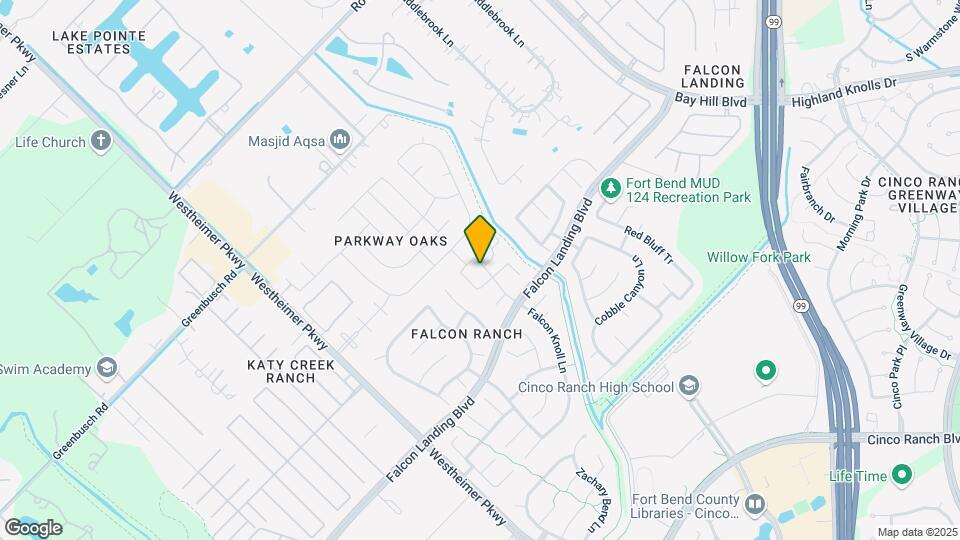 2218 Falcon Knoll Ln Map and Location Details