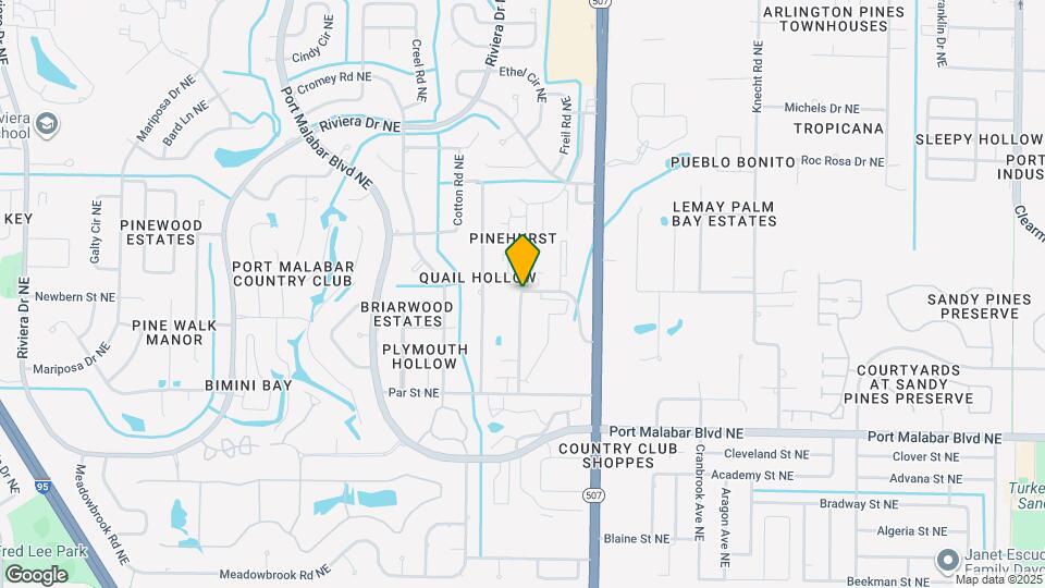 1698 Sunny Brook Ln Map and Location Details