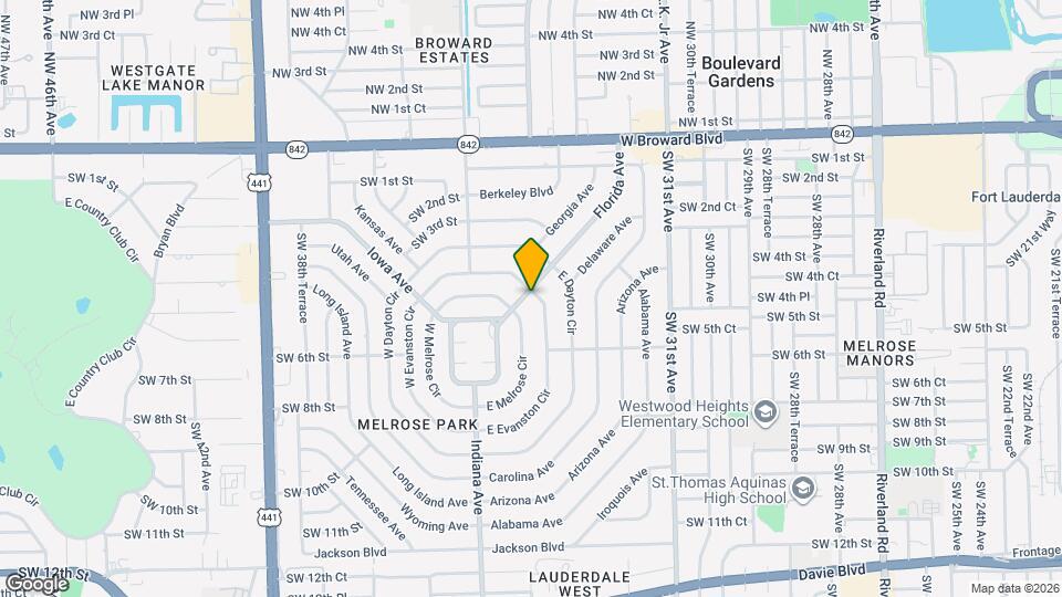 410 Florida Ave, Unit 412 Mapa y Detalles de la Ubicación