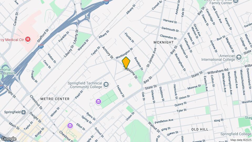 47 Grant St-Unit -2nd Floor Map and Location Details