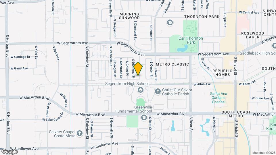 3222 S Townsend St Map and Location Details