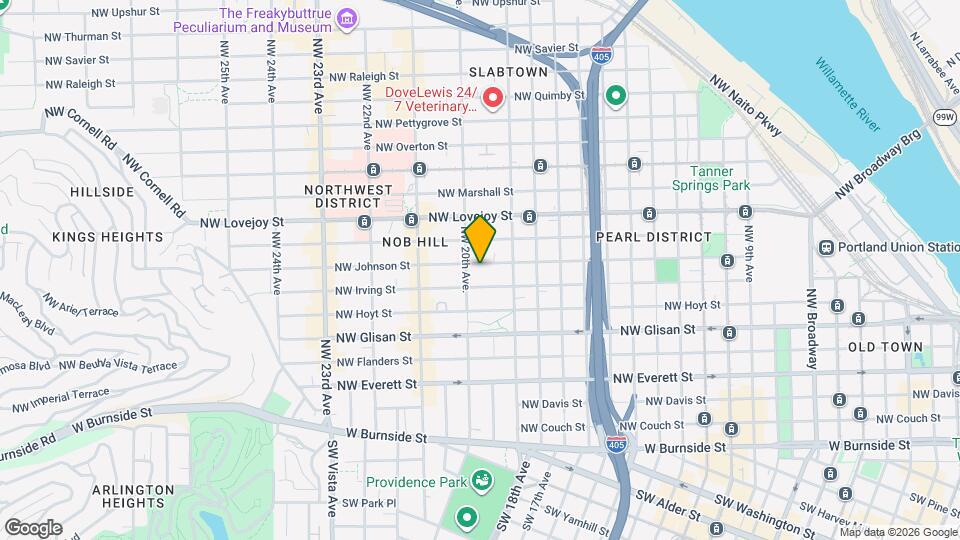1964 NW Johnson St Map and Location Details