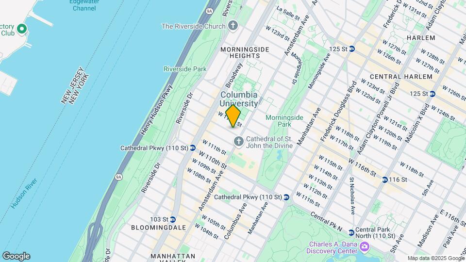 511 W 113th St Mapa y Detalles de la Ubicación