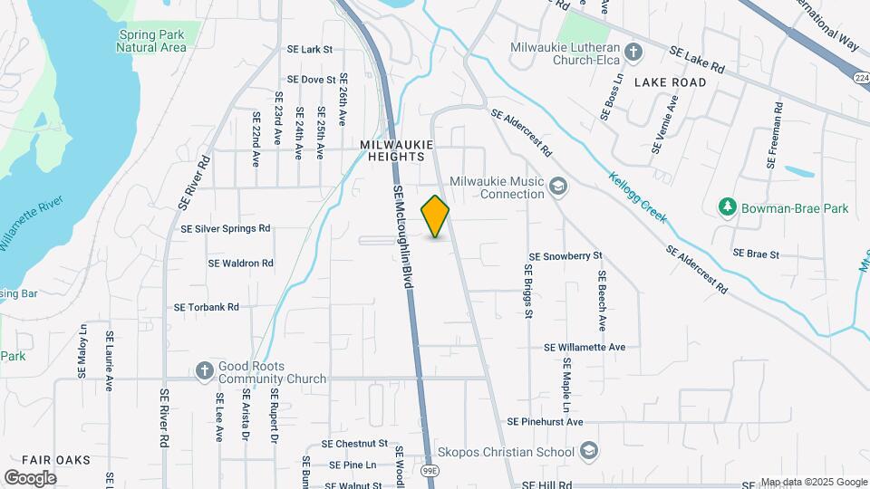 13263 SE Oatfield Rd Map and Location Details
