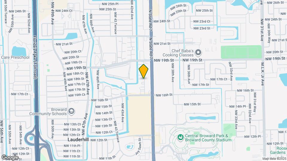 4045 NW 16th St Map and Location Details