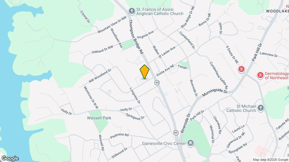 174 Enota Ave NW Map and Location Details