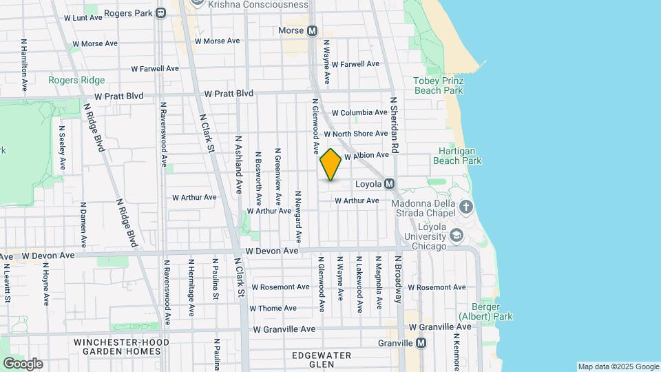 1331 W. Loyola Mapa y Detalles de la Ubicación