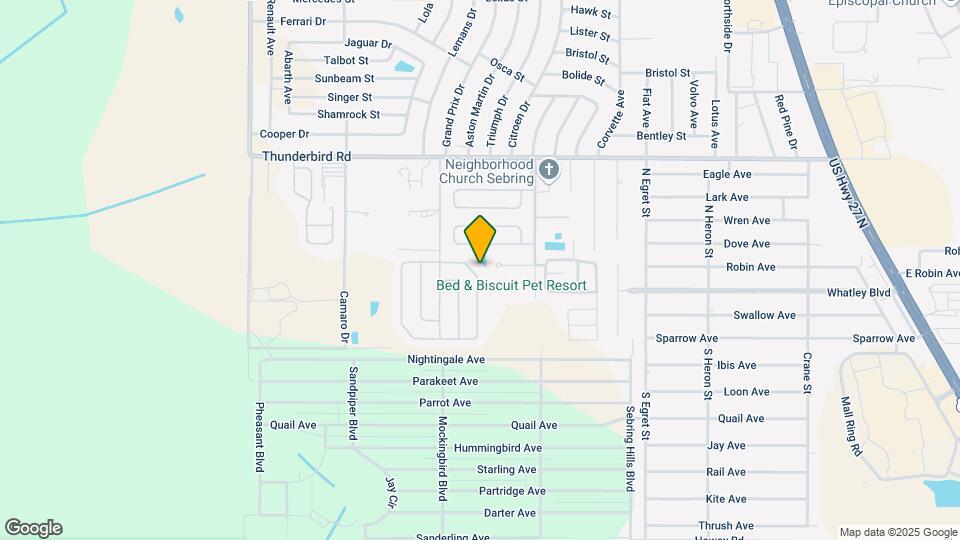 4132 Vantage Cir Mapa y Detalles de la Ubicación