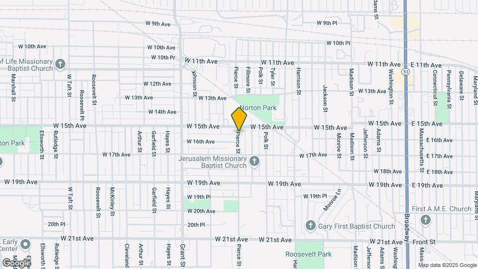 1521 Pierce St Map and Location Details