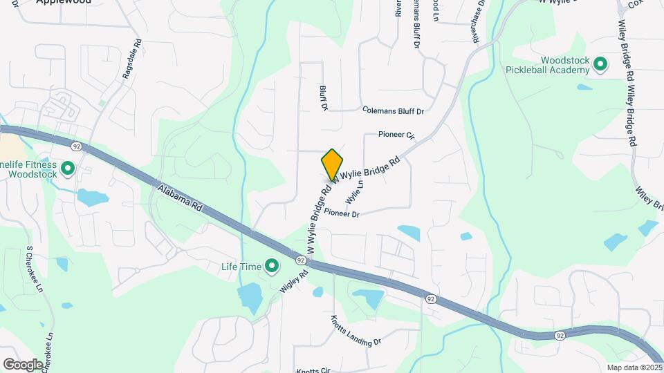 1273 W Wylie Bridge Rd Mapa y Detalles de la Ubicación