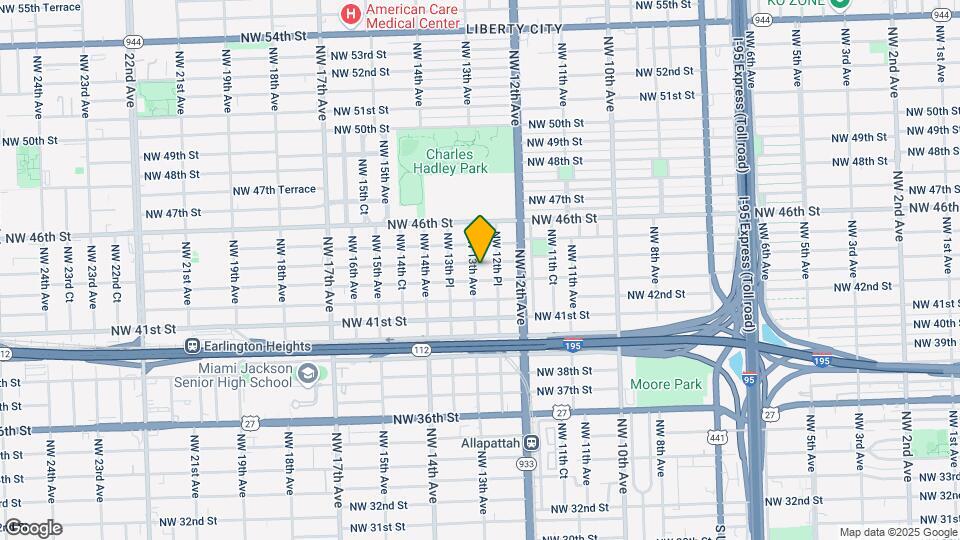 1278 NW 44th St Map and Location Details