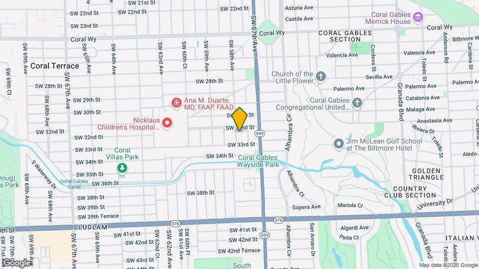 3225 SW 58th Ave Map and Location Details