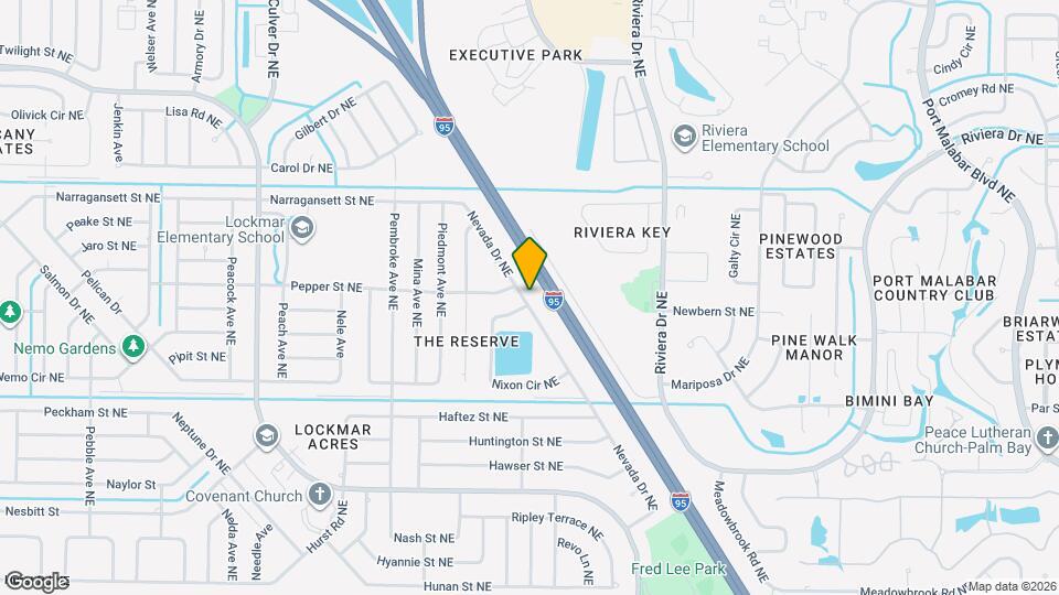 1035 Nevada Dr NE Map and Location Details