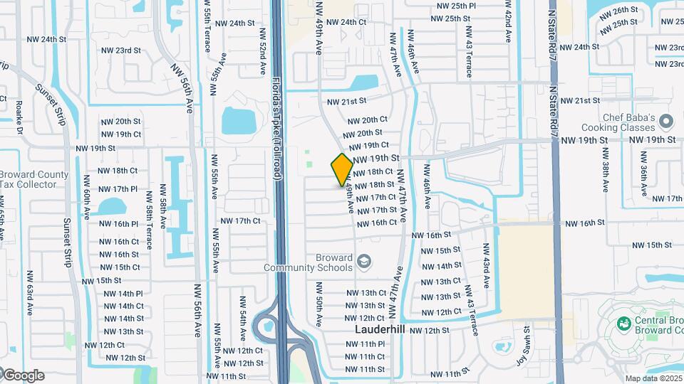 4910 NW 18th St Map and Location Details