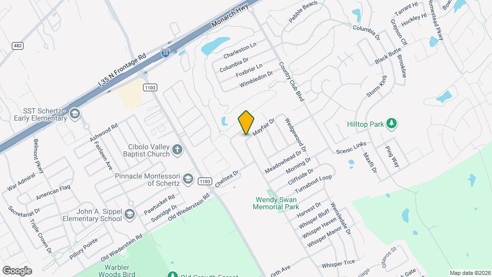 3305 Mayfair Dr Mapa y Detalles de la Ubicación