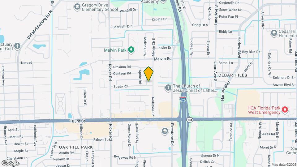 4839 Andromeda Rd Map and Location Details